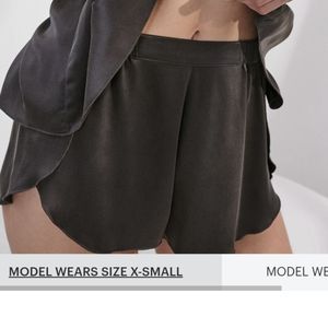 Lunya Eclipse Silk Washable Pajama Shorts